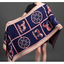 Designer Horse Pashmina Wrap